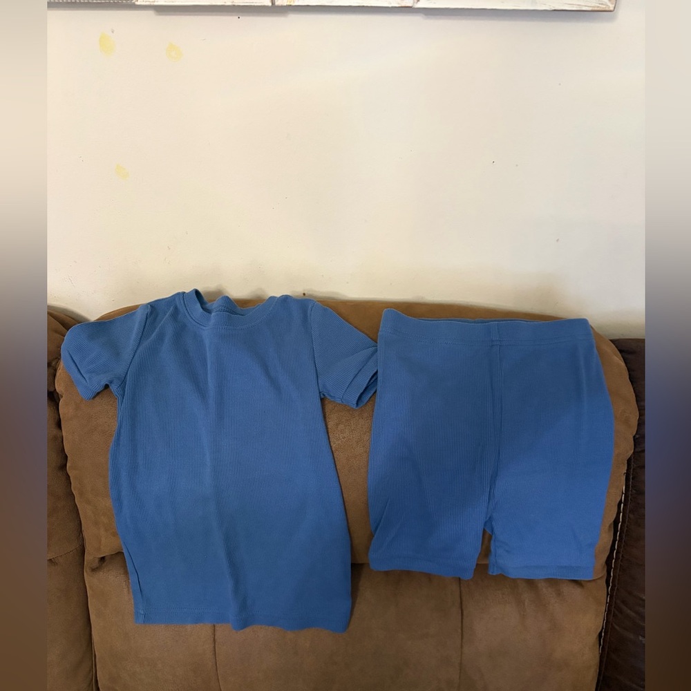 Blue T-Shirt and Shorts Boy’s Set